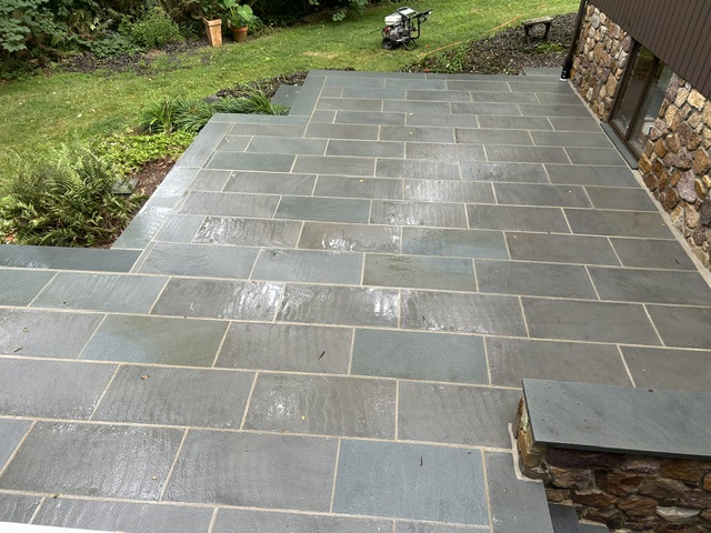 Paver patio installation in the Lehigh Valley, PA